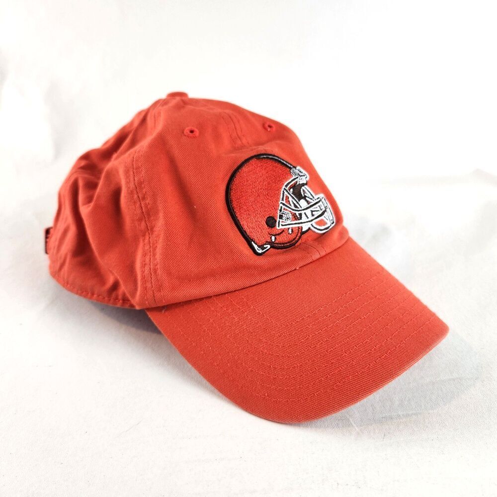 Cleveland Browns 47 Brand Mens Adjustable Orange Strapback Hat Cleveland Browns